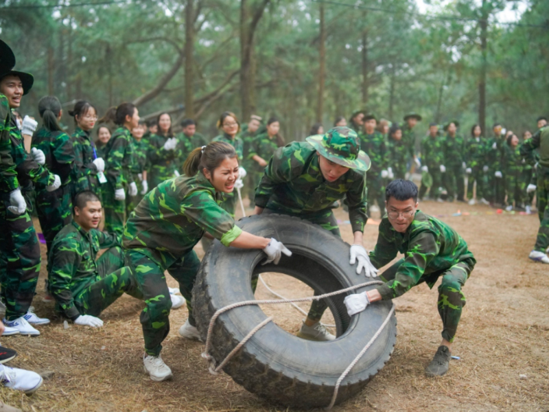 teambuilding quân sự 